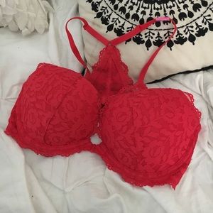 Victoria’s Secret Pink Red Bra NEW WITH TAGS